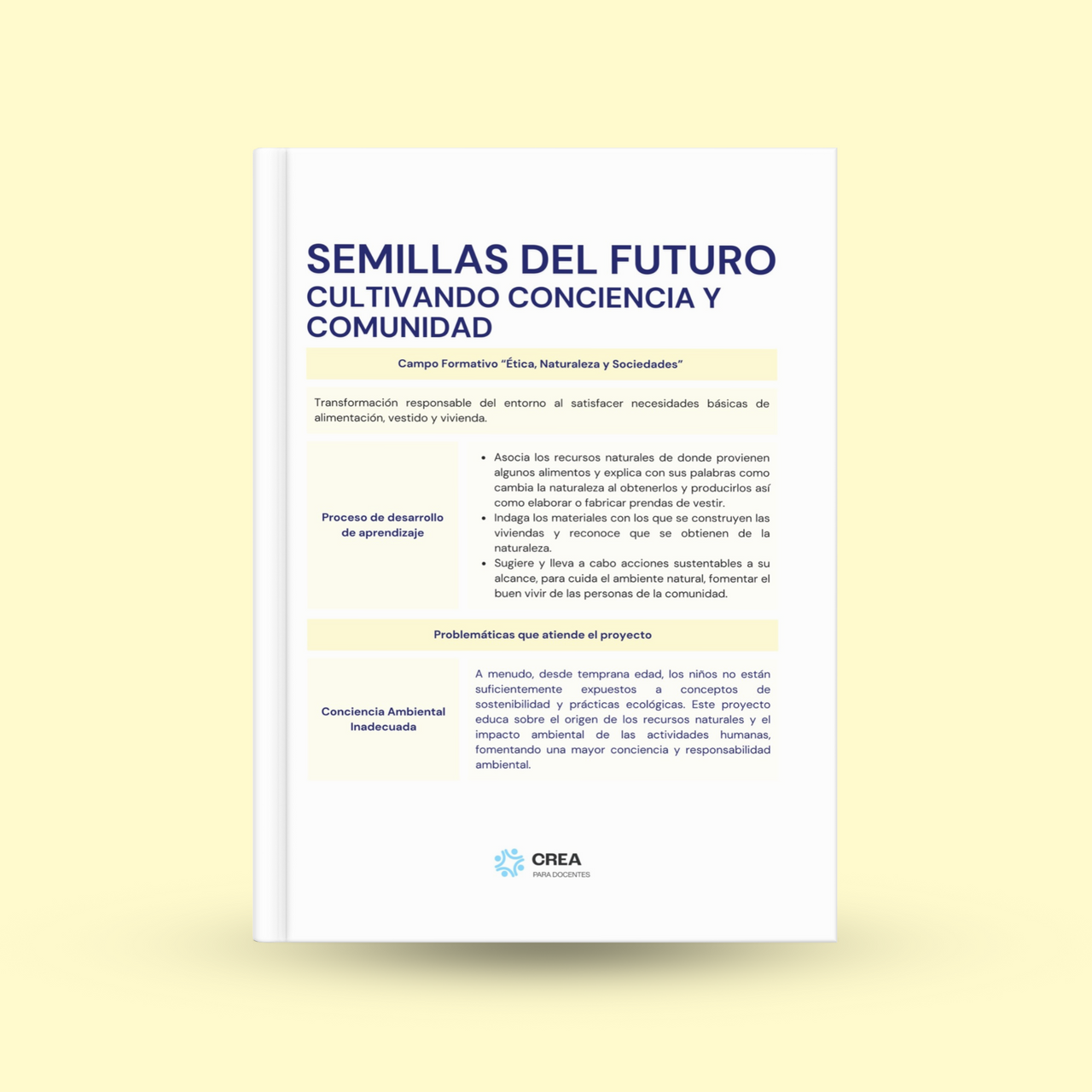 Semillas del futuro: cultivando conciencia y comunidad - 3.º de preescolar